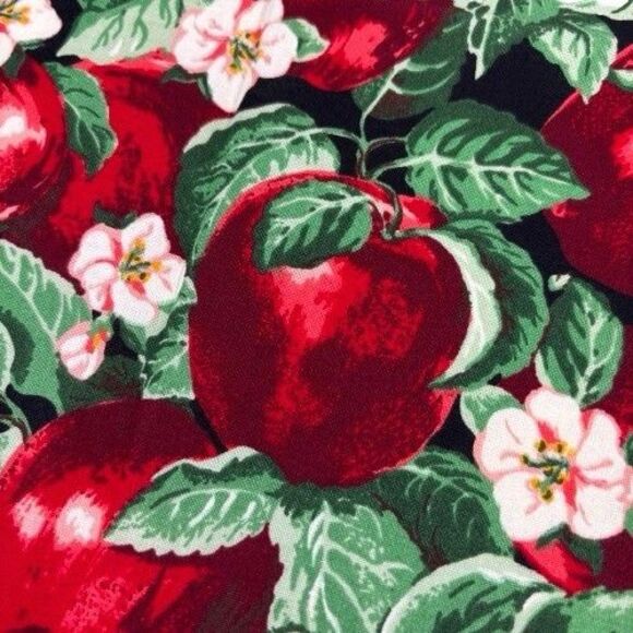 New Gourmet Gallery Apple Valley Set of 8 Fabric Cloth Napkins & Placemats - Picture 7 of 7